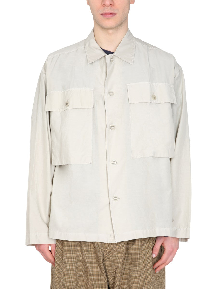 YMC "MILITARY" SHIRT P2SAPY004STONE