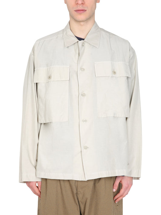 YMC "MILITARY" SHIRT P2SAPY004STONE