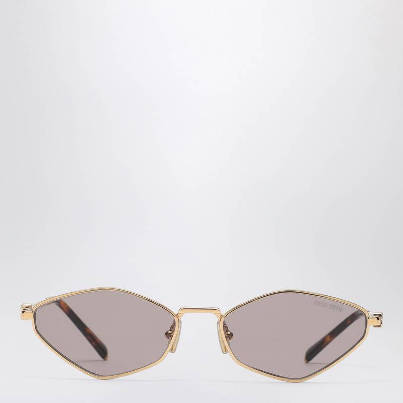 MIU MIU Miu Regard gold/light purple sunglasses 0MU56ZSMETP_MIU-5AK20I56