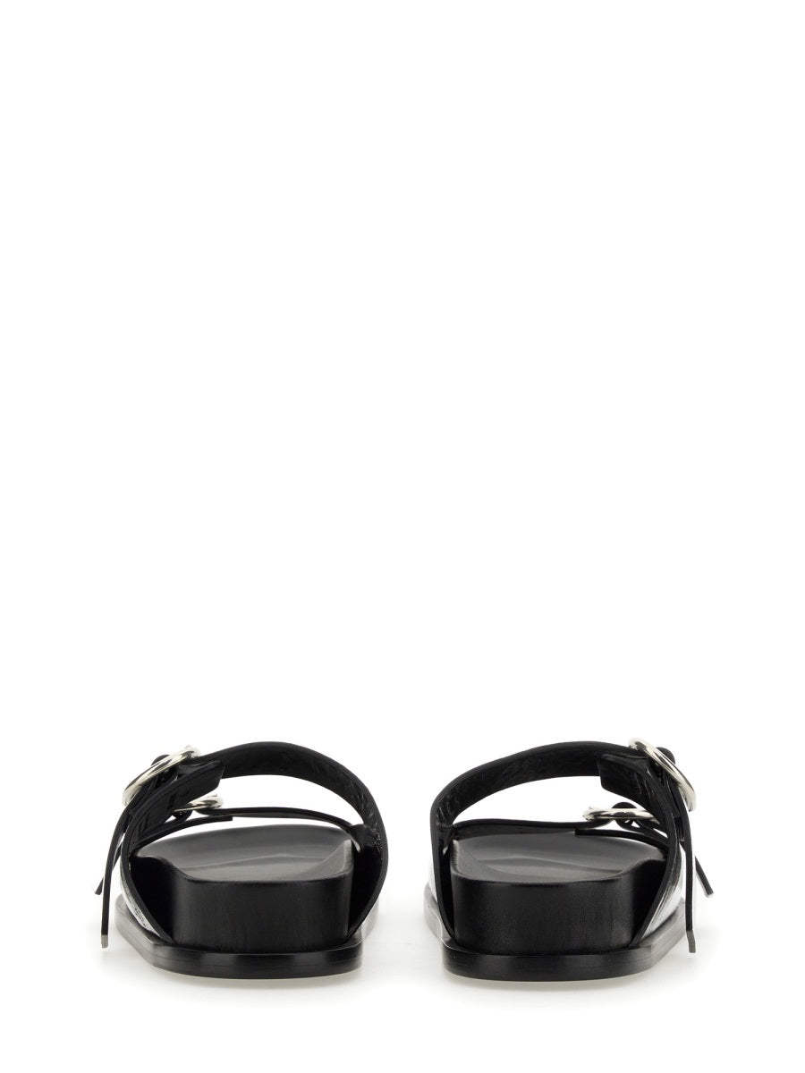 Jil Sander LEATHER SANDAL WITH BUCKLE J15WP0090P5802042