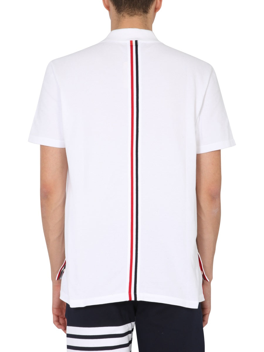 Thom Browne COTTON PIQUE POLO MJP042A00050100