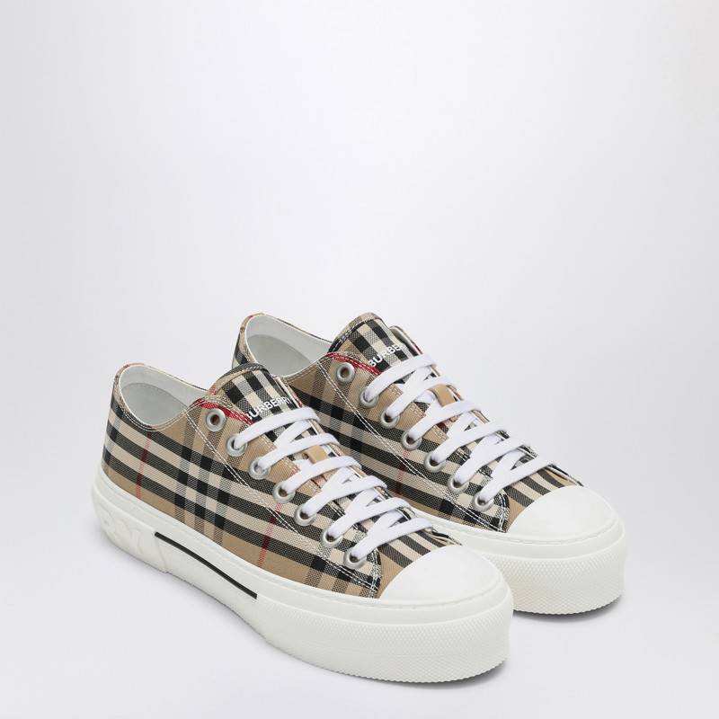 Burberry Low Vintage Check Beige Sneaker 8050506131833Q_BURBE-A7028