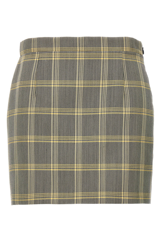 Marni PRINCE OF WALES MINI SKIRT GOMA0553U0UTWA11CHY20