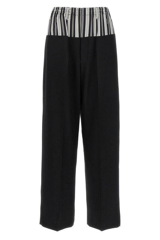 FENDI BASQUE TROMPE L'OEIL PANTS FR6535AWZBF0GME