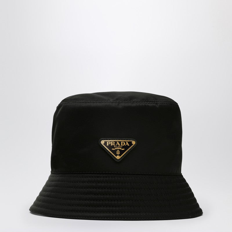 Prada Black Re-Nylon bucket hat 1HC1372DMIP_PRADA-F0632