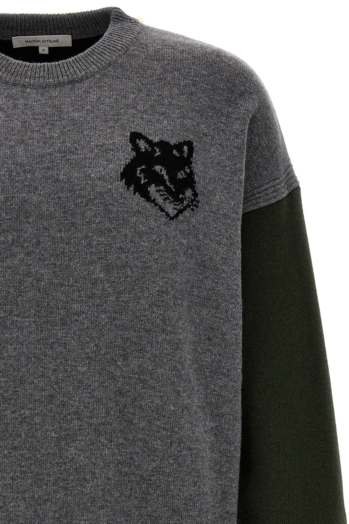 Maison Kitsuné 'FOX HEAD' SWEATER LM00809KT1063H152