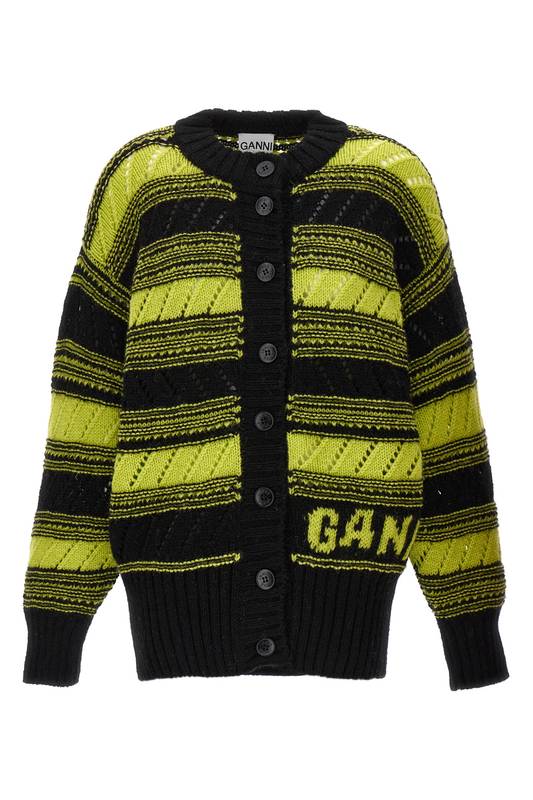 GANNI CARDIGAN LOGO K1892099