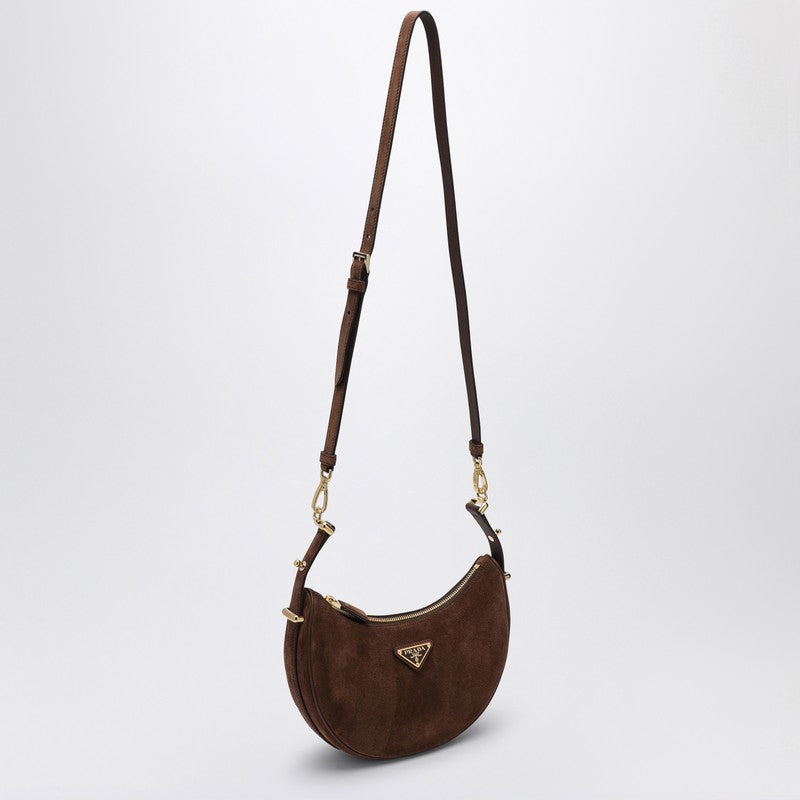 Prada Cocoa suede Prada Arqué bag 1BC194OOO2C4SP_PRADA-F0324