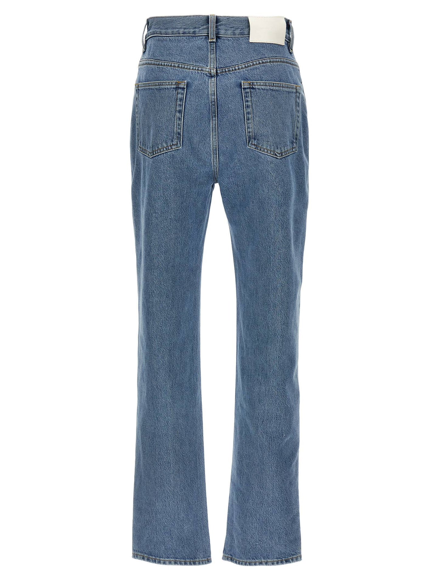 LOULOU STUDIO 'WULAR' JEANS WULARWASHEDLIGHTBLUE