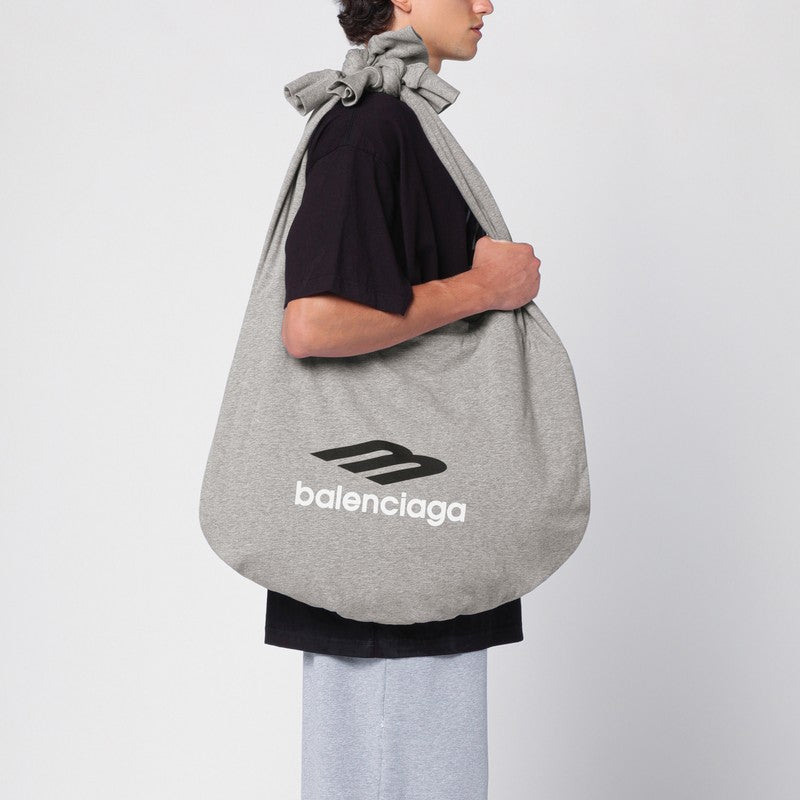 Balenciaga New Jersey heather grey hobo bag 7924802AA6RP_BALEN-1424