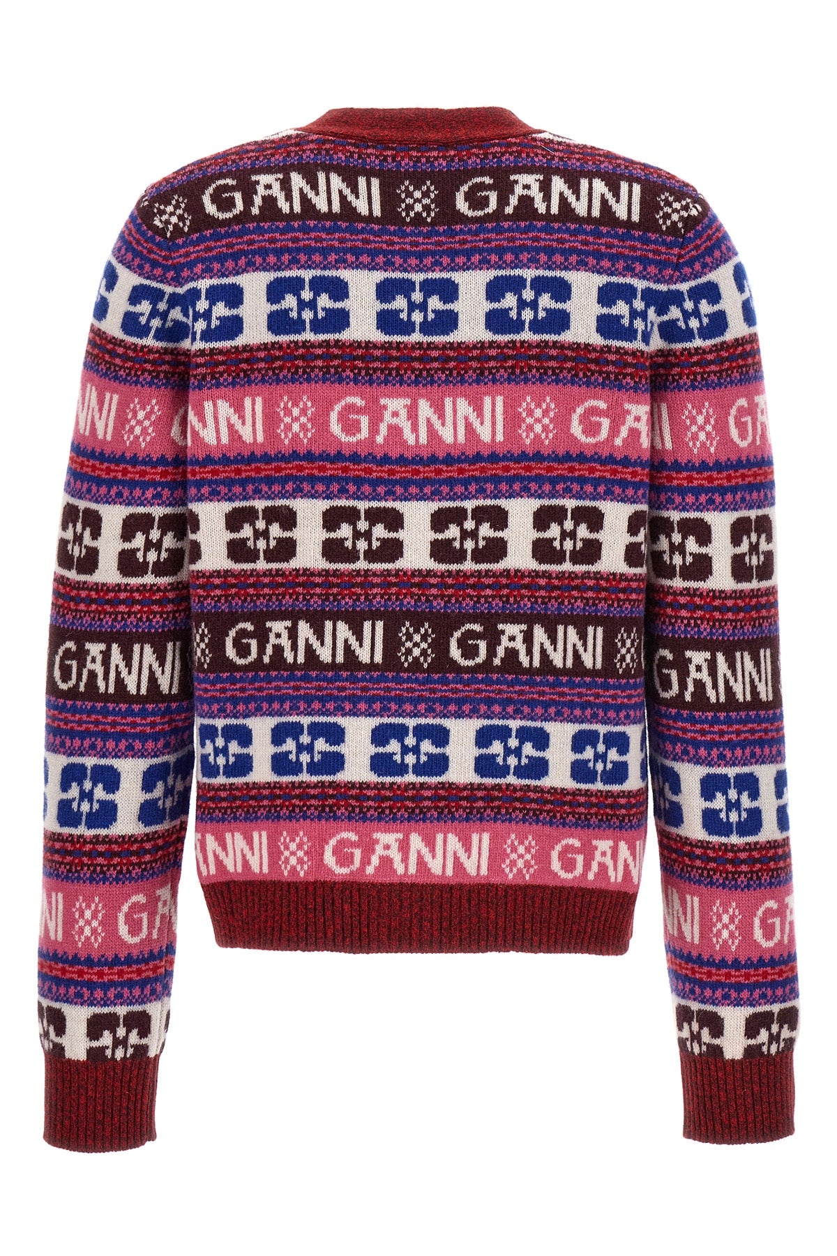 GANNI LOGO CARDIGAN K2122999