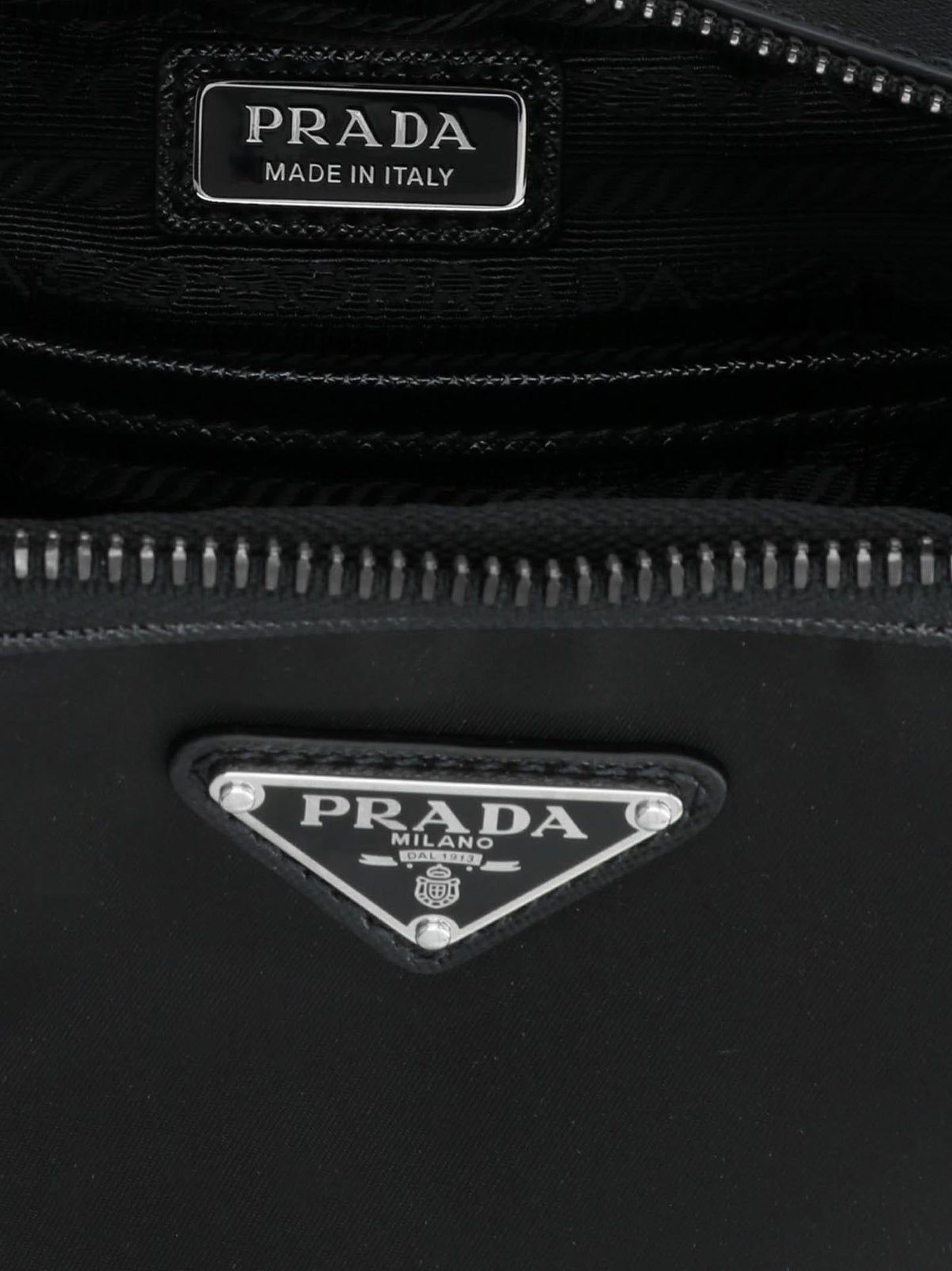 Prada SAFFIANO NYLON POUCH CROSSBODY BAG 2VH070VXMP2DMHF0002