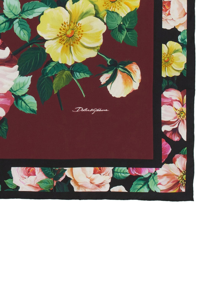 Dolce & Gabbana SILK SCARF FN090RGDB7HHR4YG