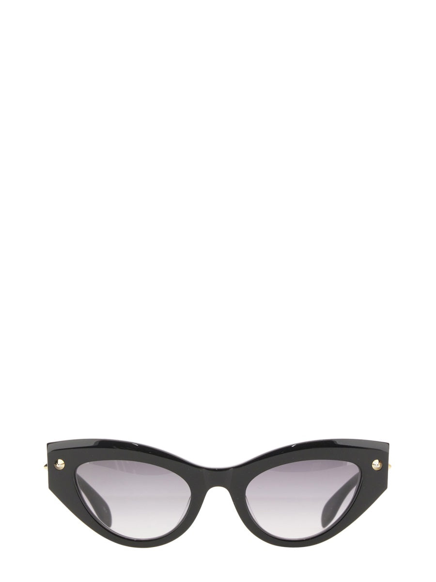 Alexander McQUEEN CAT-EYE SUNGLASSES SPIKE STUDS 736854J07491053