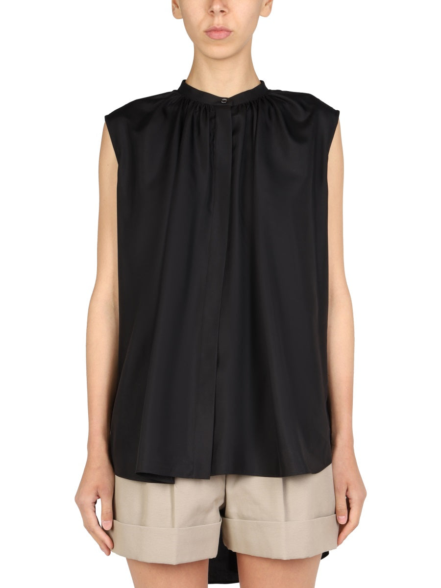 Alexander McQUEEN SILK BLOUSE 696462QBAB21000