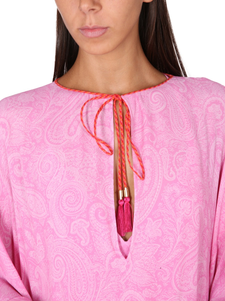 ETRO CAFTAN WITH PAISLEY PRINT 1266645350670