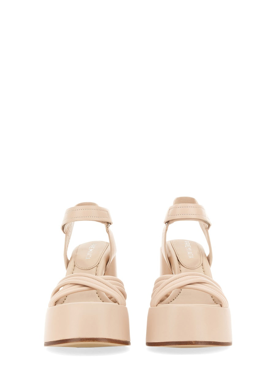 PREMIATA PLATFORM SANDAL M6495NUDE