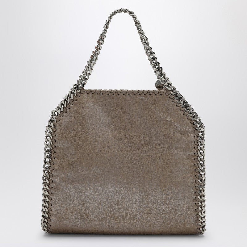 Stella McCartney Falabella mini shiny beige bag 371223WP0301P_STELL-6500