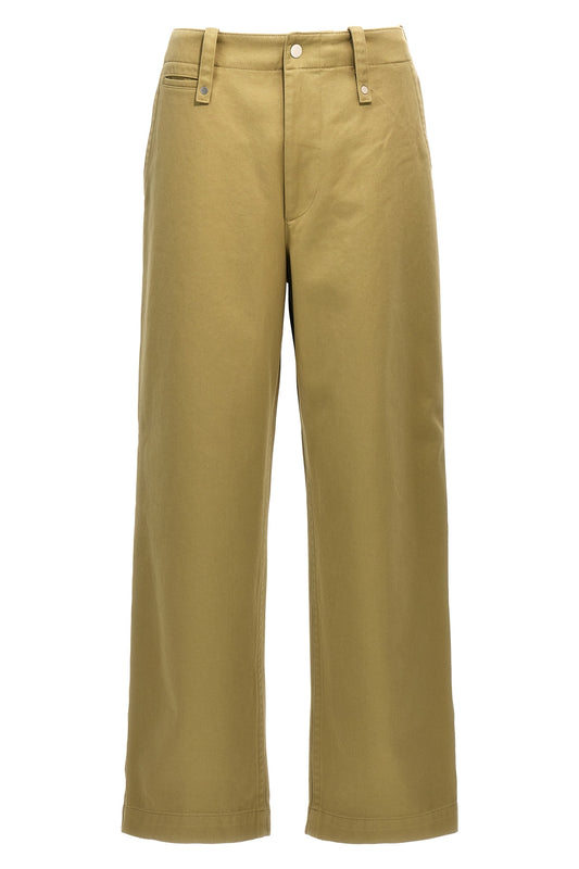 Burberry COTTON PANTS 8076646HUNTER