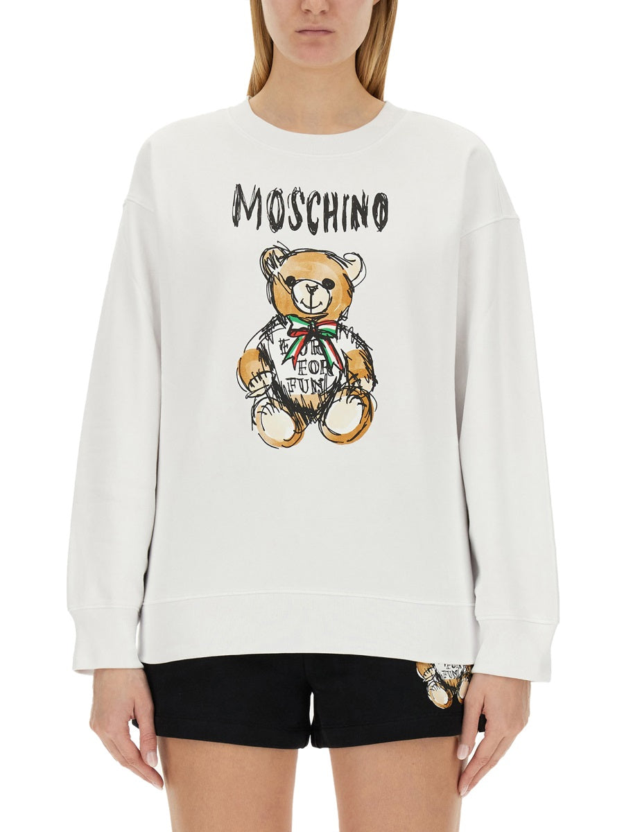 MOSCHINO SWEATSHIRT WITH LOGO 171205281001