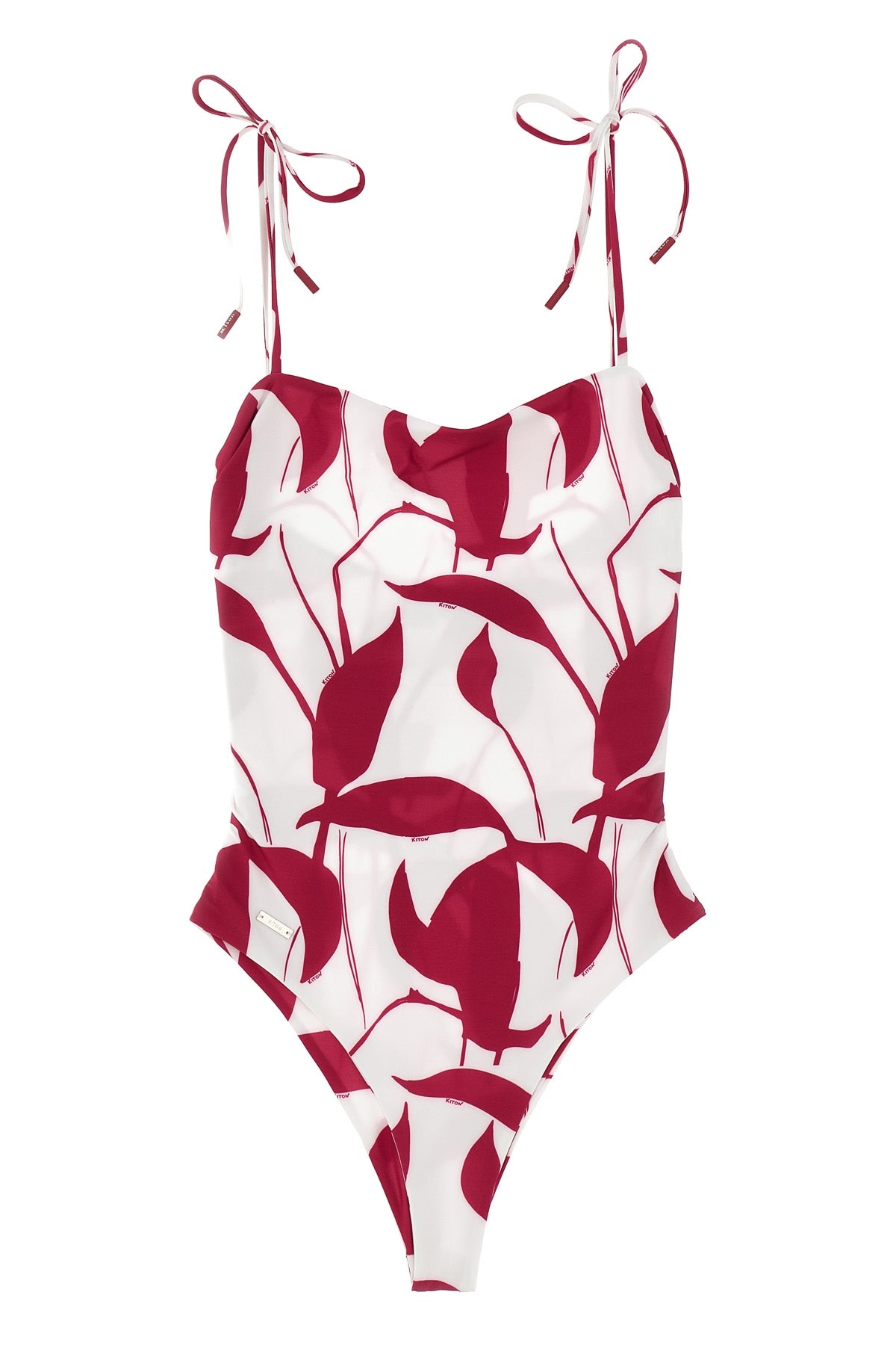 Kiton PRINTED ONE-PIECE SWIMSUIT D55770XB65330300H