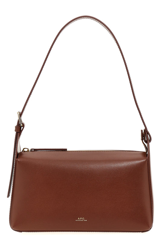 A.P.C. 'VIRGINIE BAGUETTE' SHOULDER BAG PXBRUF61837CAD