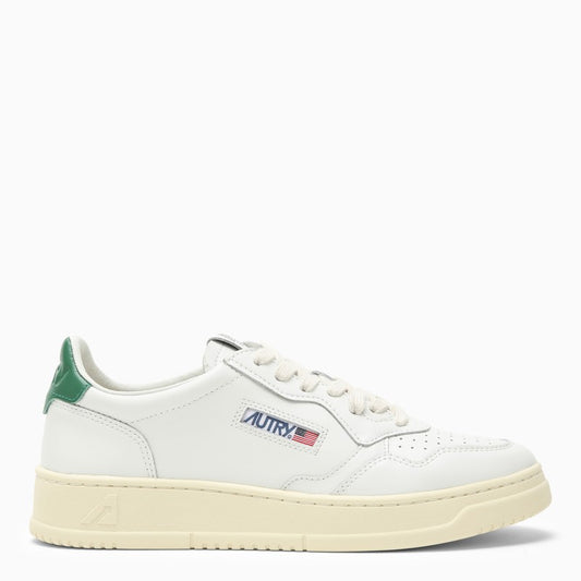 AUTRY Medalist white/green trainer AULWLL20O_AUTRY-LL20