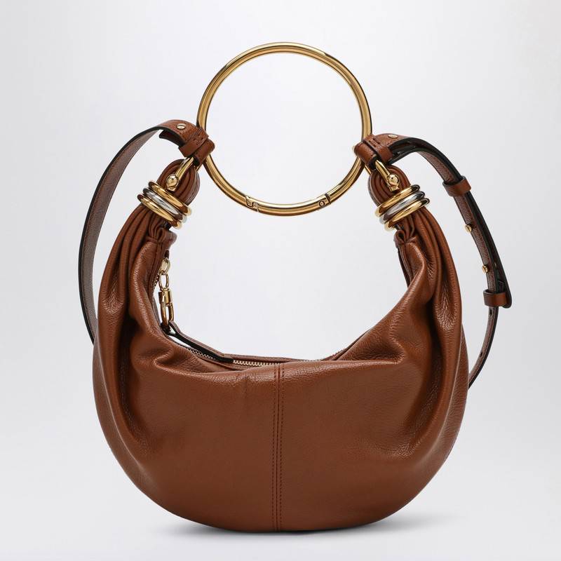 Chloé Small Bracelet Hobo bag clay brown CHC24AS611N72P_CHLOE-26M