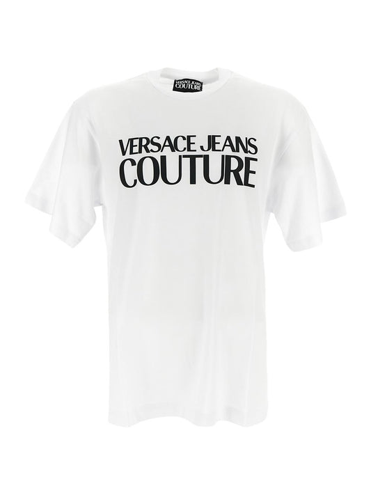 VERSACE JEANS COUTURE VERSACE JEANS COUTURE T-shirt white 76GAHG01CJ00G003
