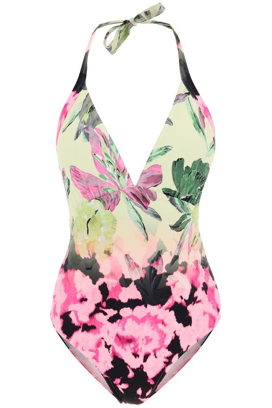 Dries Van Noten floral print one-piece swimsuit GISELLE6072304