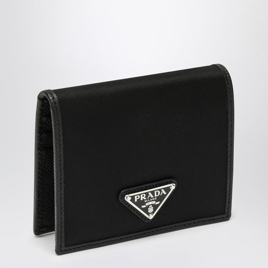 Prada Black wallet in nylon e Saffiano 2MO0042DMHP_PRADA-F0002