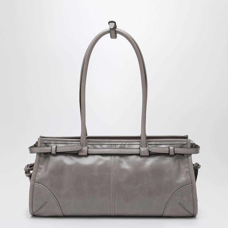 Prada Medium grey leather handbag 1BA426MOO2CYRQ_PRADA-F03SF