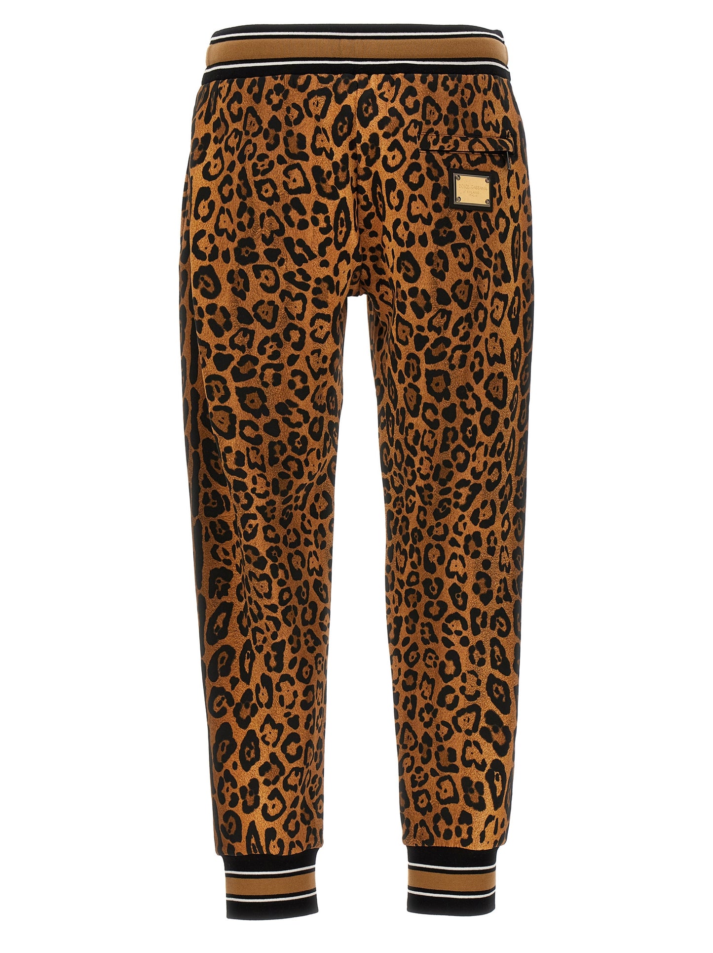 Dolce & Gabbana ANIMALIER JOGGERS GP07VTII7B4HXNBM