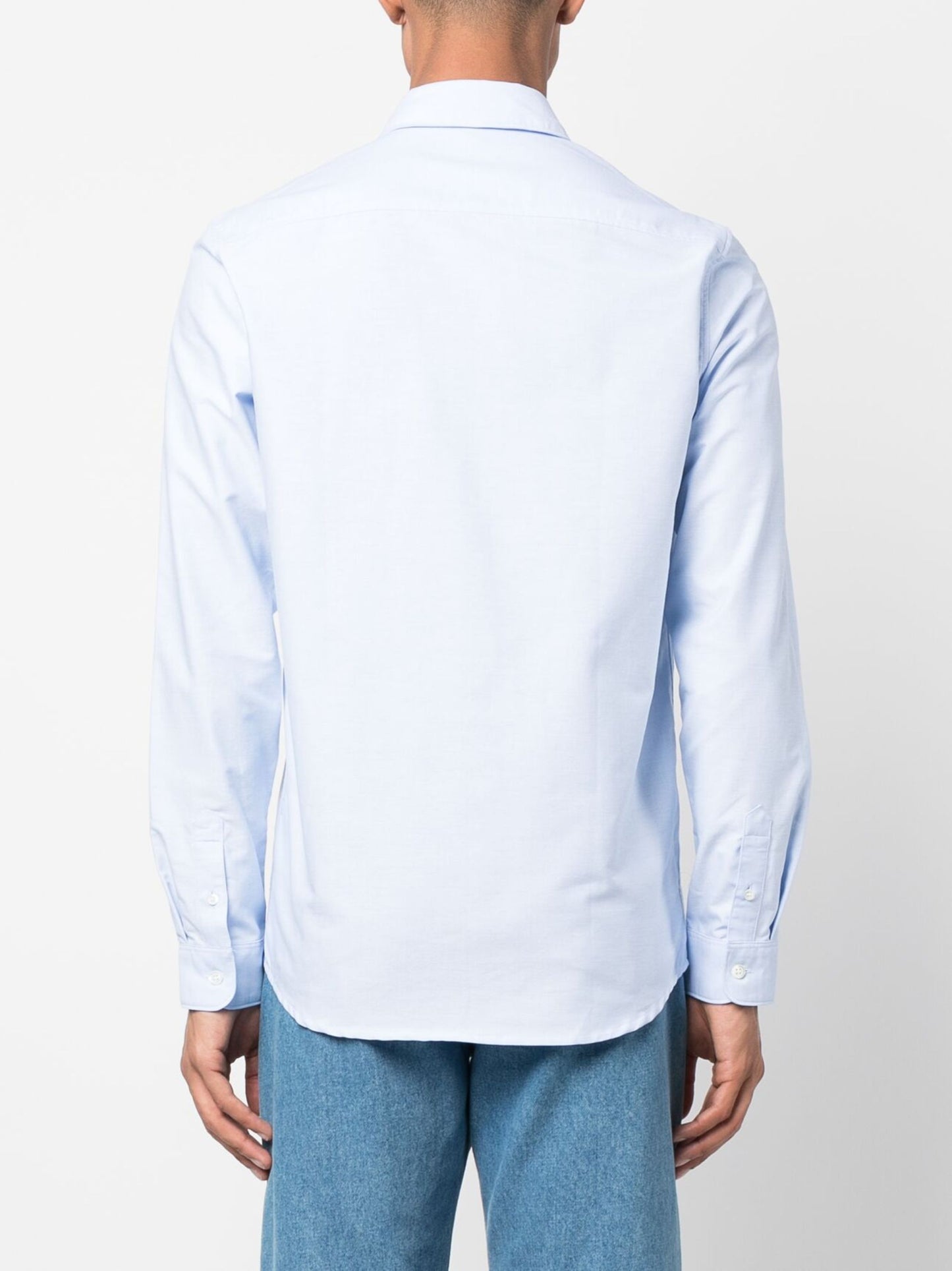 A.P.C. Shirts Clear Blue COECKH12499IAB