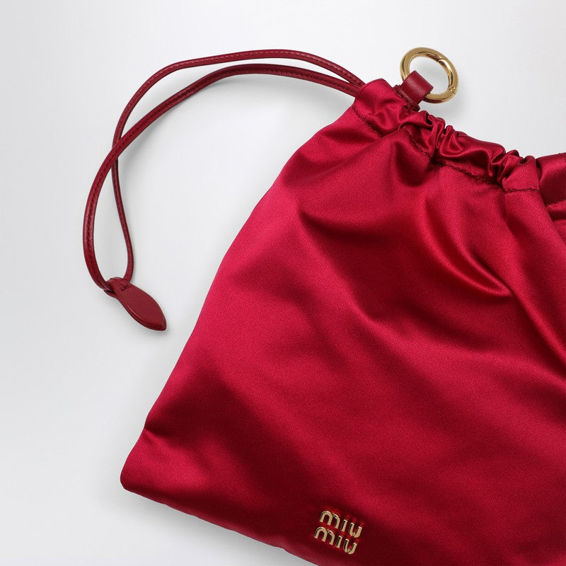 MIU MIU Peony-coloured duchesse pouch 5NG0102CTBP_MIU-F0505