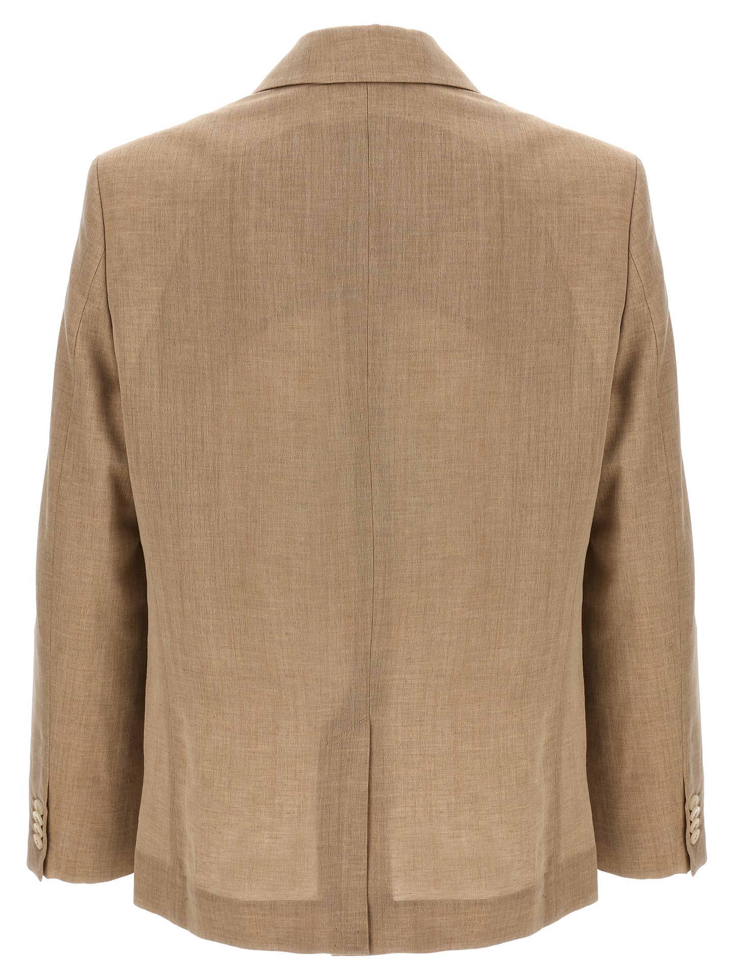 JACQUEMUS 'LA VESTE TITOLO' BLAZER 245JA0451546BEIGE