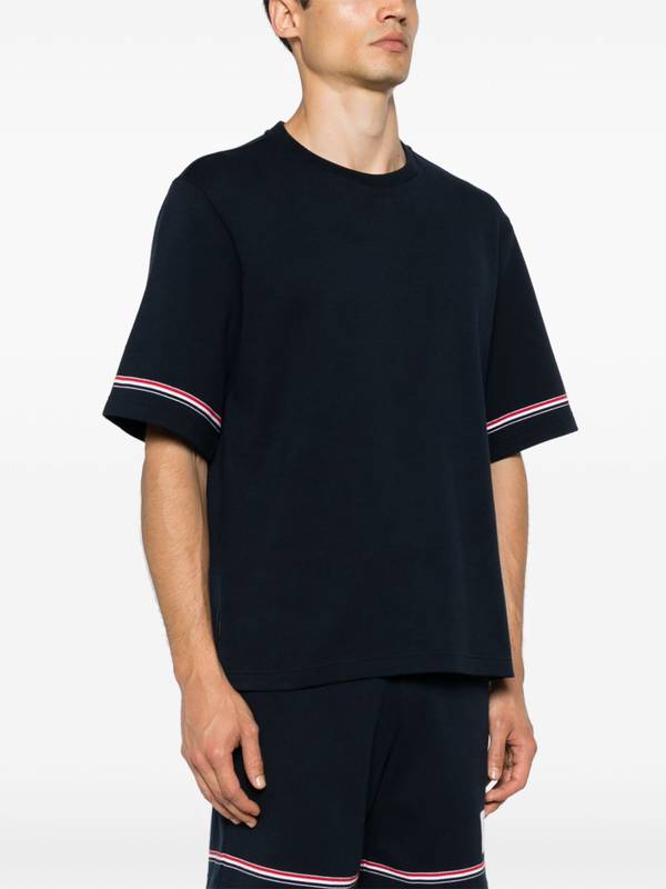 Thom Browne T-shirts and Polos Blue MJS282AJ0199415