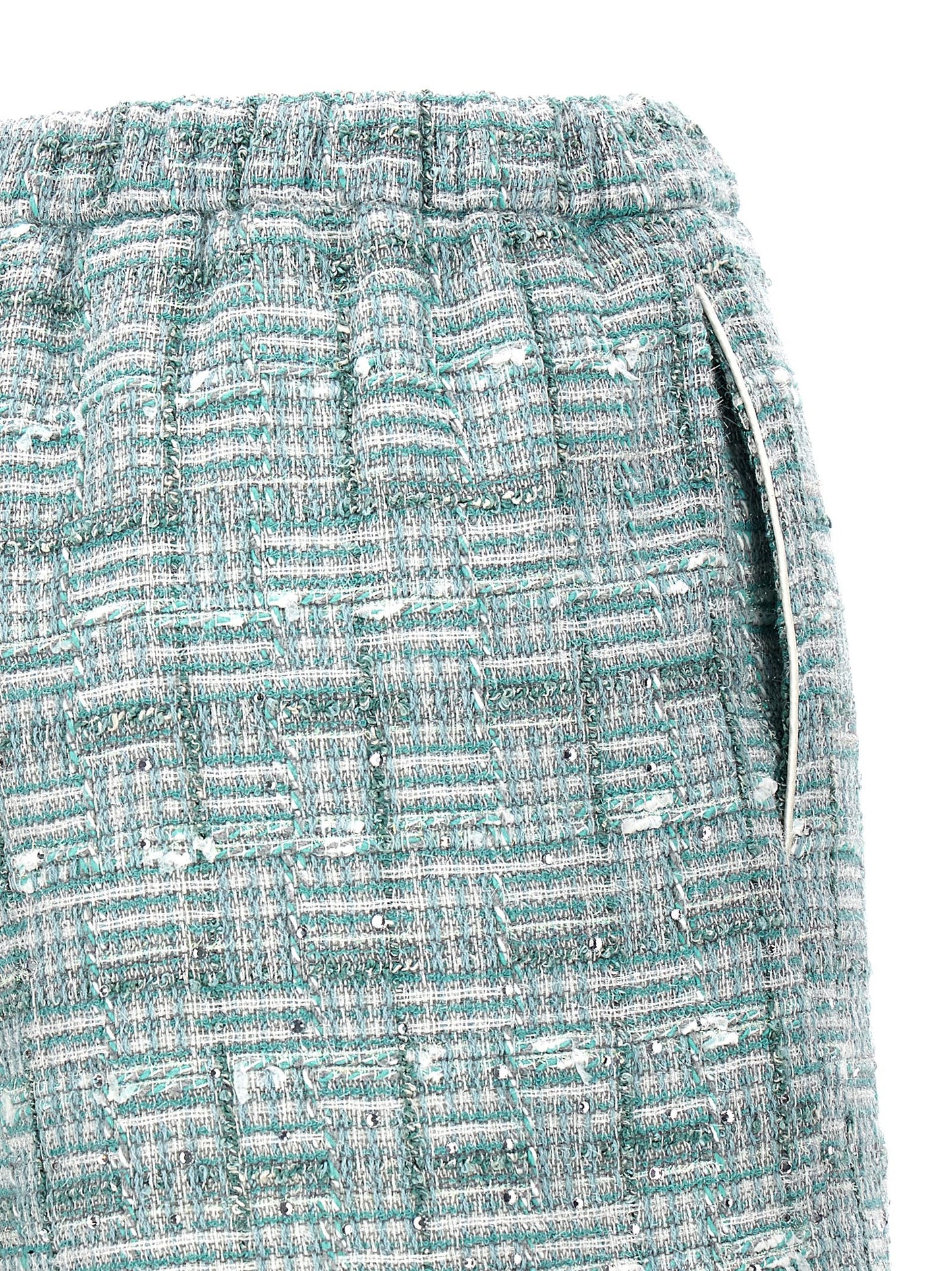 AMIRI CRYSTAL SHORTS AWSHCA1001GREEN