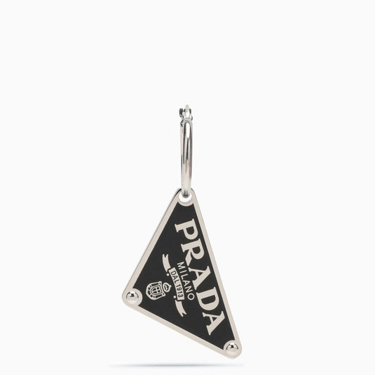 Prada Black Symbole pendant single earring 1JO7192DSPJ_PRADA-F0002