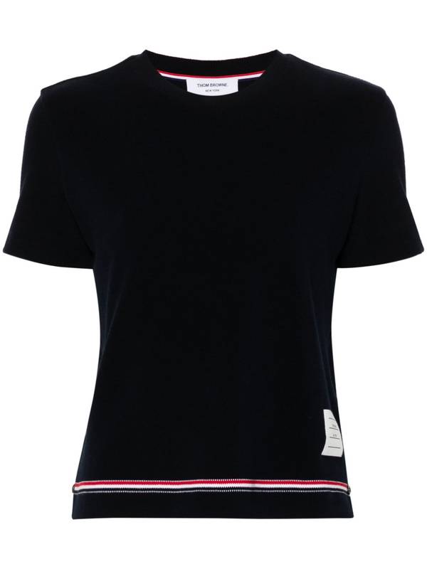 Thom Browne T-shirts and Polos Blue FJS193AJ0185415