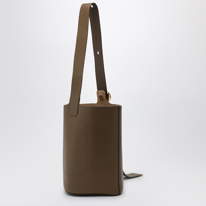 LOEWE Tundra coloured calfskin Pebble Bucket medium bag AANBBBWX01LEP_LOEW-6423