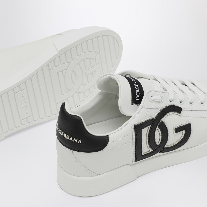 Dolce & Gabbana Dolce&Gabbana White leather low-top Portofino sneakers CK1545AC330P_DOLCE-89697