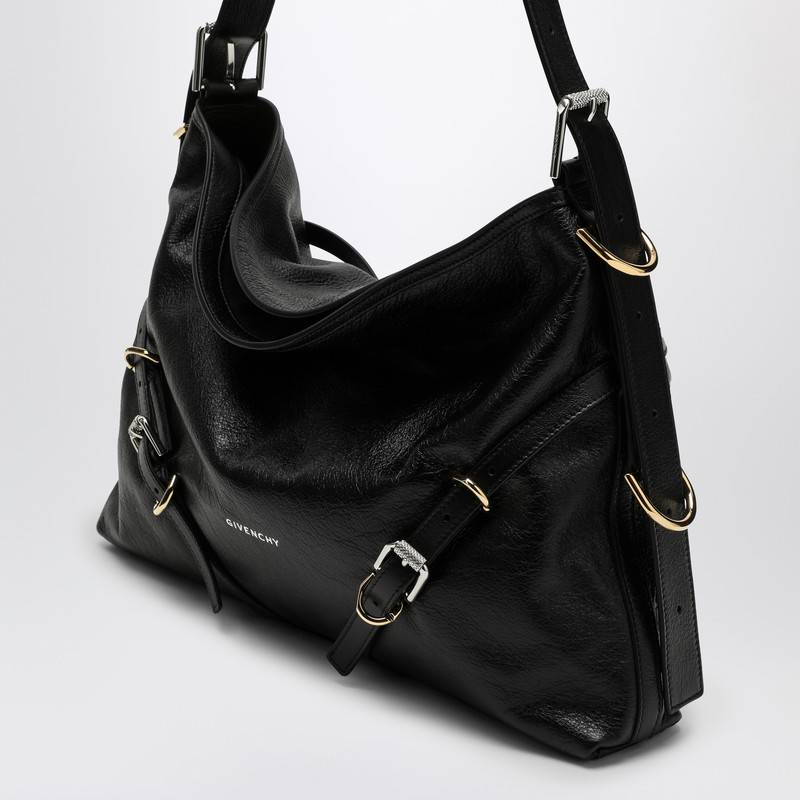 GIVENCHY Medium Voyou bag in black leather BB50SSB1Q7Q_GIV-001