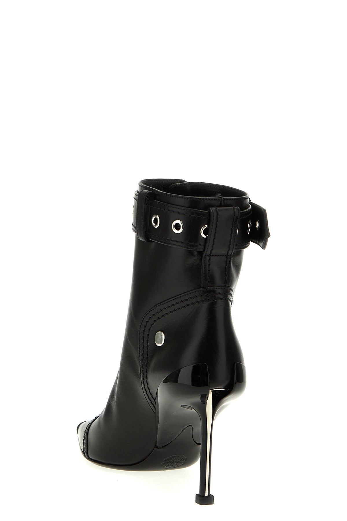 Alexander McQUEEN 'SLASH BIKER' ANKLE BOOTS 768101WIDR41081