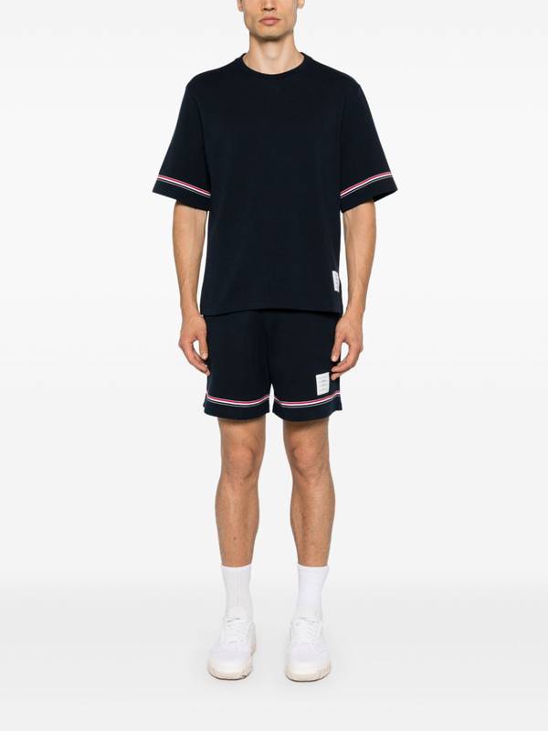 Thom Browne T-shirts and Polos Blue MJS282AJ0199415