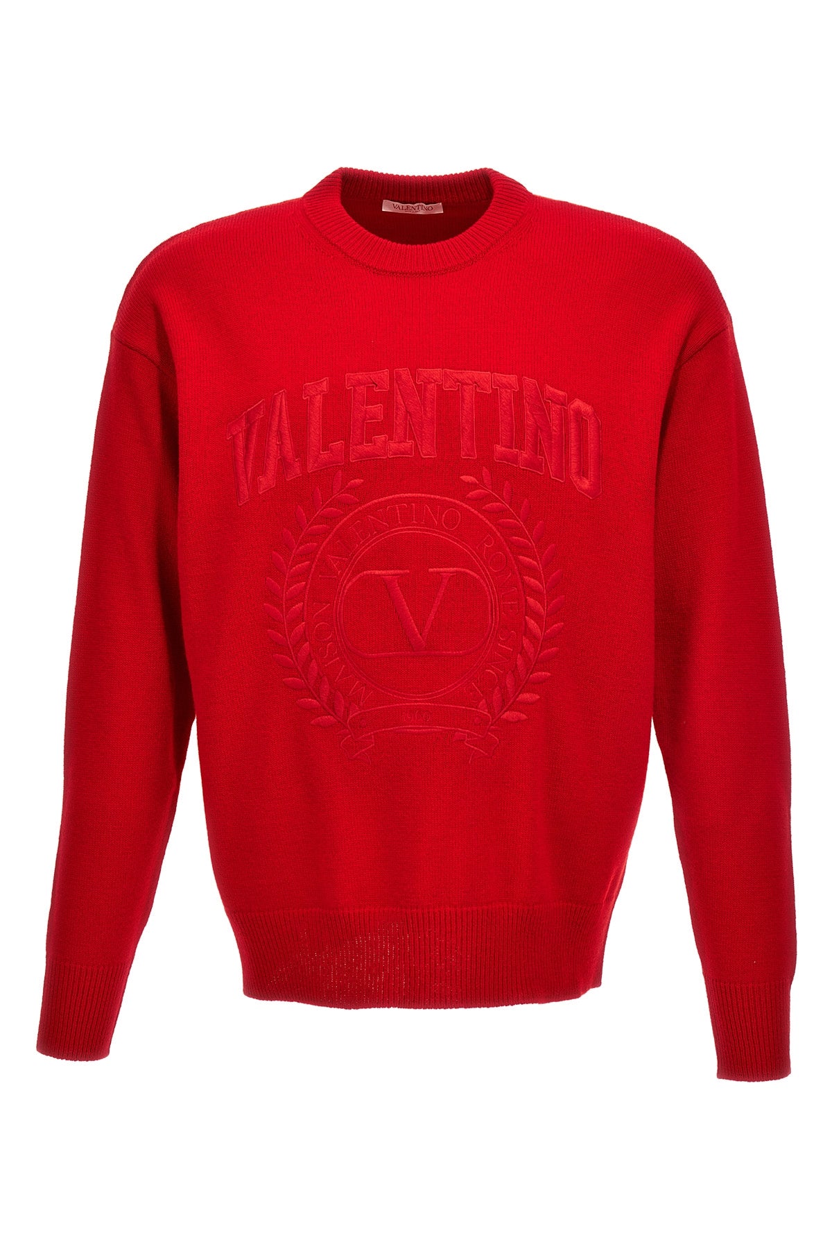 Valentino Garavani VALENTINO LOGO EMBROIDERY SWEATER 3V3KC26V9H3157