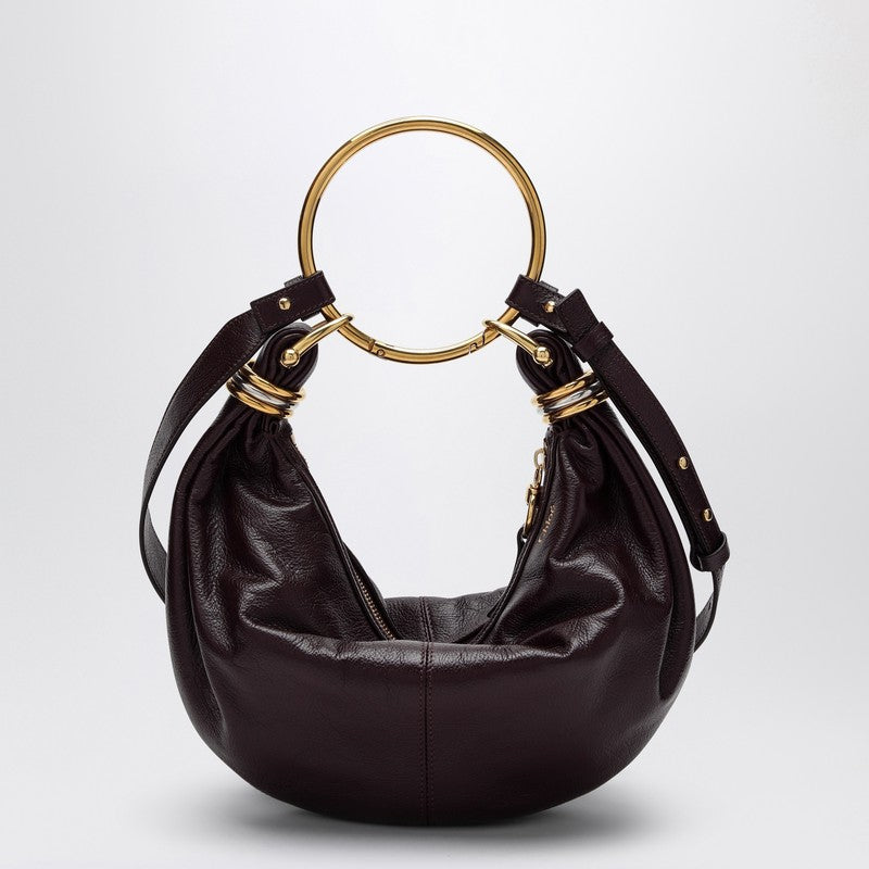 Chloé Small Bracelet Hobo bag Deep Violine CHC24AS611N72P_CHLOE-55P