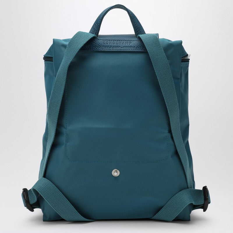 LONGCHAMP Le Pliage Green paon-coloured backpack M L1699919P_LONG-P89