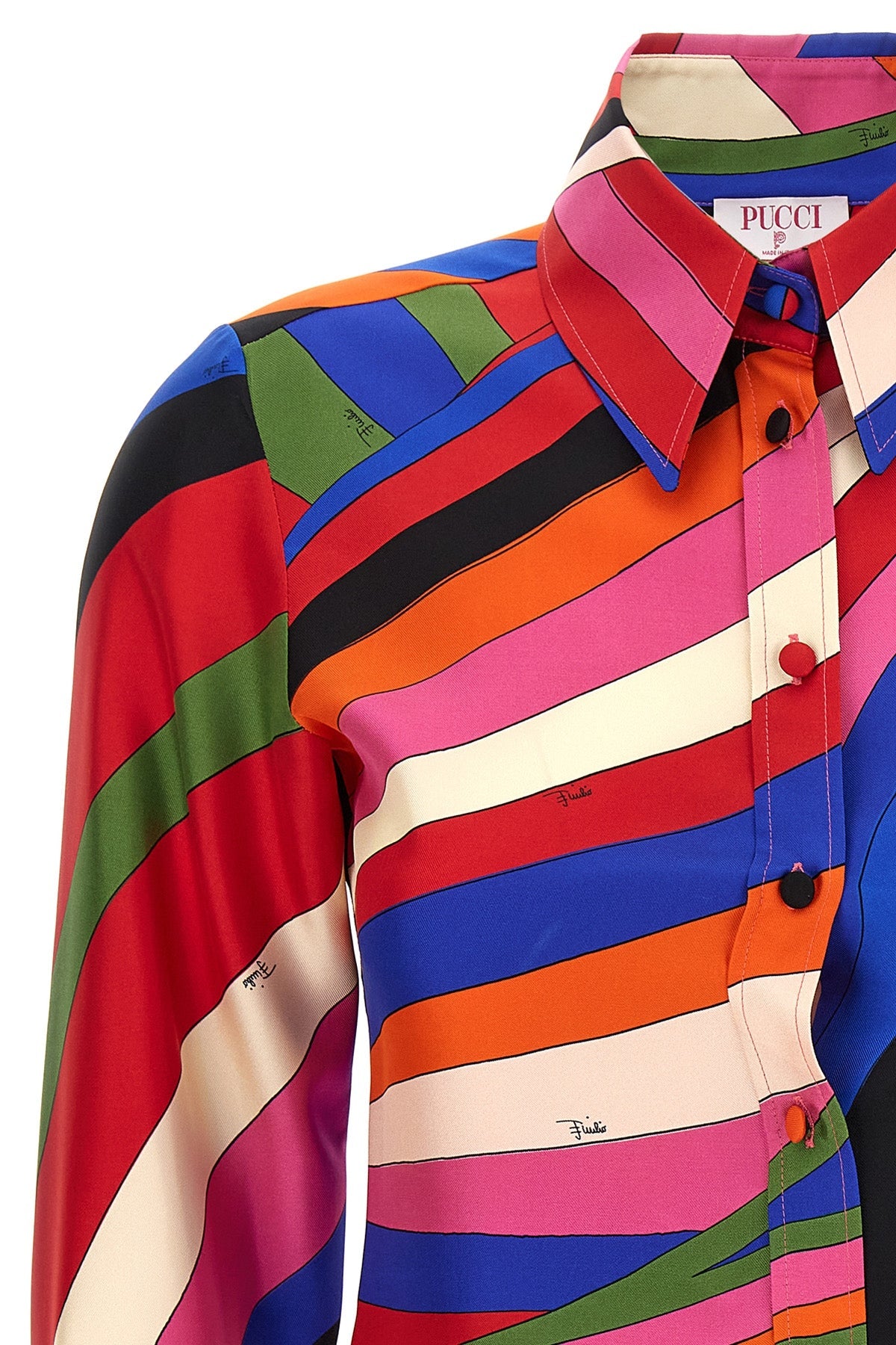 EMILIO PUCCI 'SILK TWILL' SHIRT