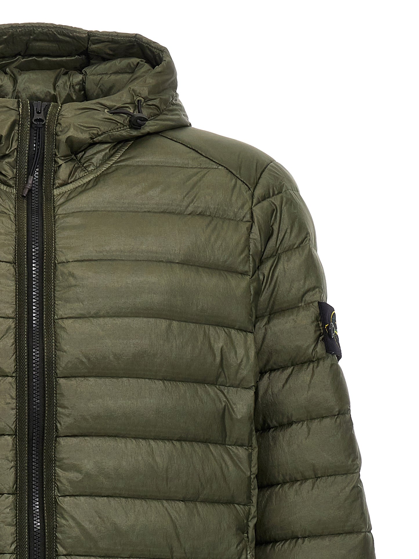 STONE ISLAND 'LOOM WOVEN CHAMBERS R-NYLON DOWN-TC' DOWN JACKET 811540324V0059